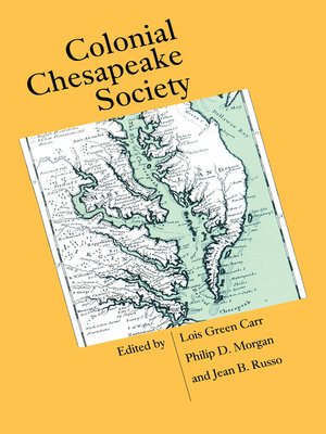 cover image of Colonial Chesapeake Society